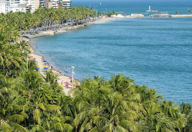 Paisaje de Maceió, Brasil