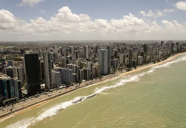 Paisaje de Recife, Brasil